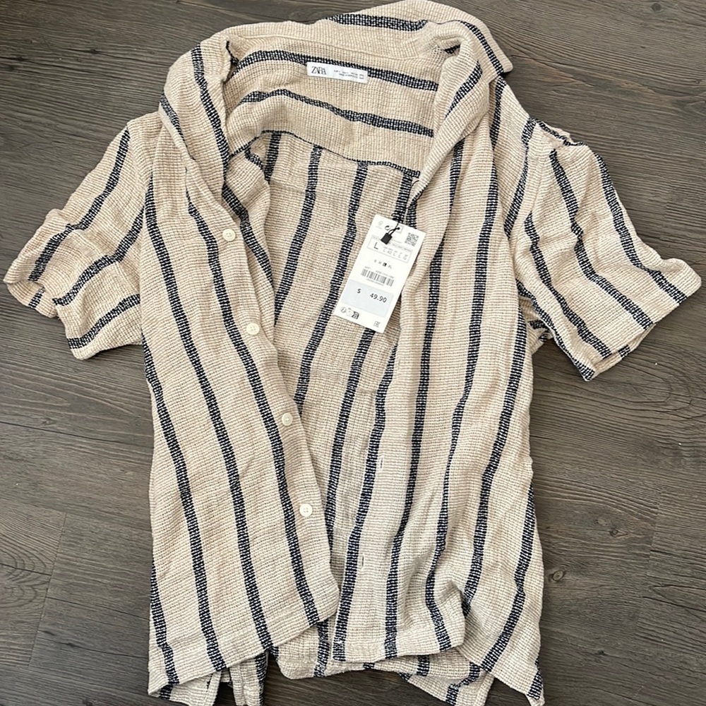 Zara men’s button up